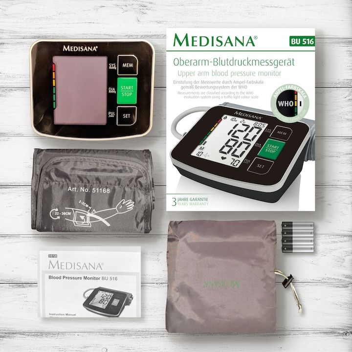 Produktbild Medisana BU 516 (Blutdruckmessgerät Oberarm)