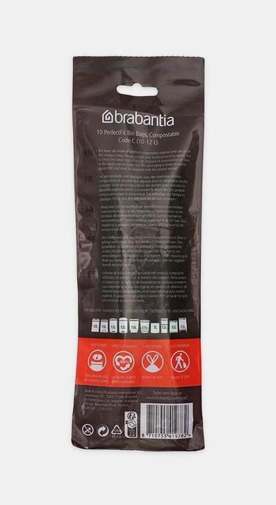 Produktbild Brabantia PerfectFit Kehrichtsack Kompost (10 x, 12 l)