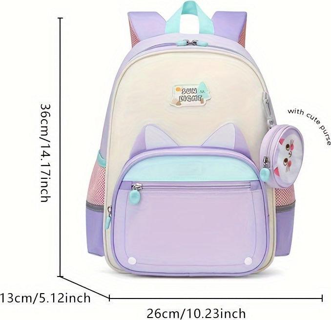 Image du produit Only-Bags.Store Sac à dos en nylon à la mode, sac à dos mignon de collège en plein air