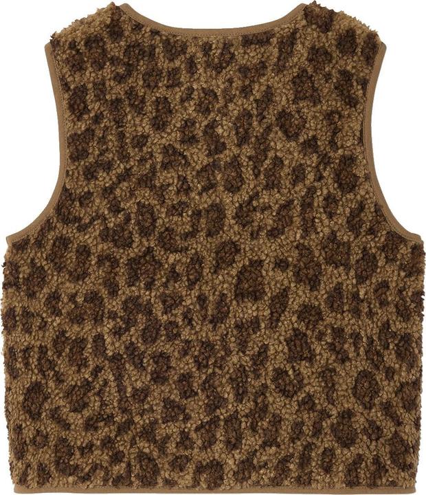 Image du produit Vertbaudet Mädchen Teddyfleece-Weste mit Leopardenmuster (92)