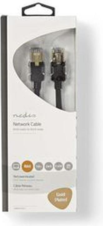 Produktbild Nedis Cat 6 Kabel- RJ45 8P8C Stecker-- F/UTP- 1.00 m- rund- (F/UTP, CAT6, 1 m)