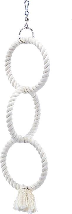 Nobby Cage Toy, 3 cotton climbing rings