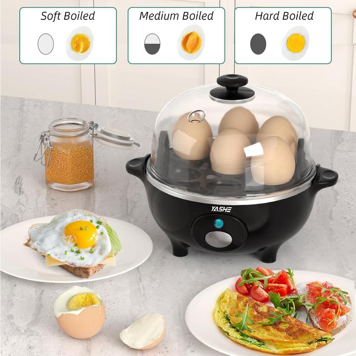 Actual product image Yashe Multifunktioneller Eierkocher mit Signalton