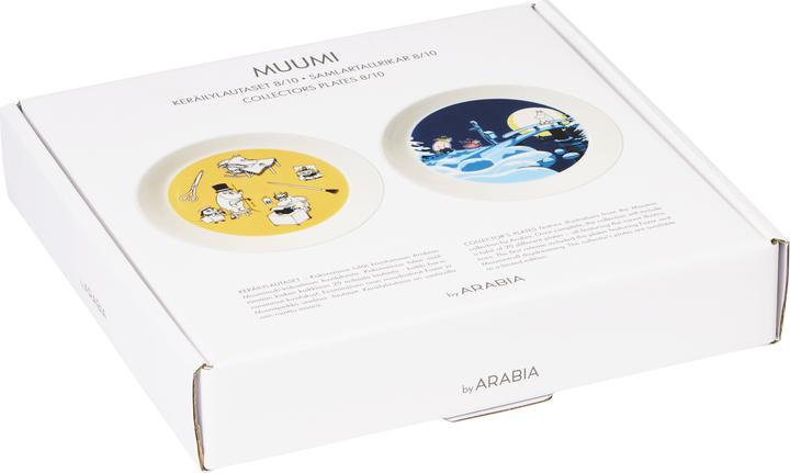 Actual product image Moomin Ø 19 cm - Vitroporcelaen - Blå/gul