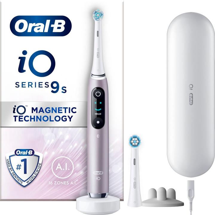 Actual product image Oral-B Eltandbørste iO9S Rose Quartz (Oscillating toothbrush)
