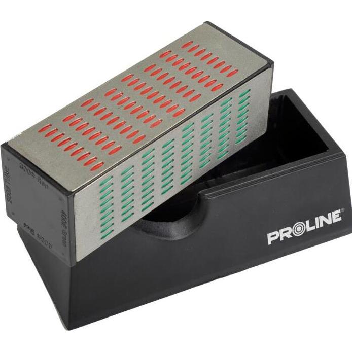 Proline, Schleifmittel, Universeller Diamantschärfer, Block 4 Sorten, Prolin