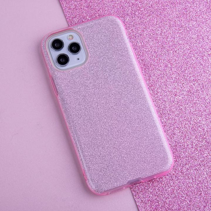 Produktbild OEM Glitter 3in1 for Xiaomi Redmi 14C 4G/ 14C 5G / Redmi A4 / POCO C75 pink (Xiaomi Poco C75, Xiaomi Redmi 4)