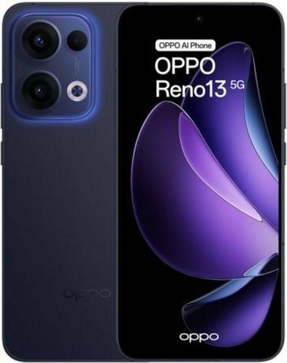 Actual product image OPPO Reno 13 (256 GB, Luminous Blue, 6.59", Dual SIM, 5G)