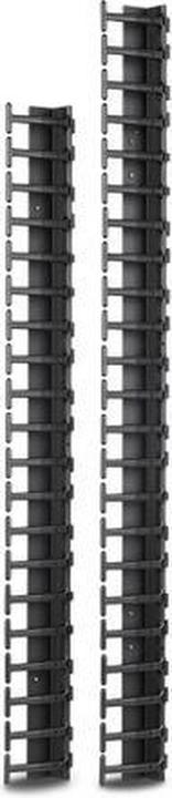 APC Cable Management Plate for Control Cabinet - Black - 45U (Pack of 2)