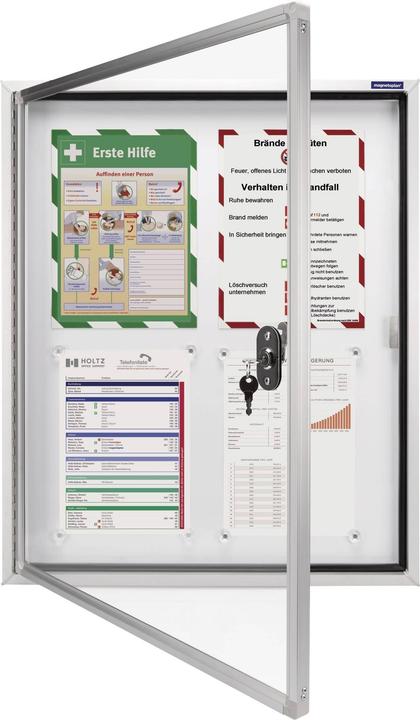 Actual product image Magnetoplan Outdoor showcase