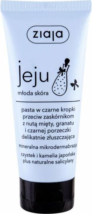 Ziaja Jeju Micro-Exfoliating Face Paste - Micro-Exfoliating Paste (Peeling, 75 ml)