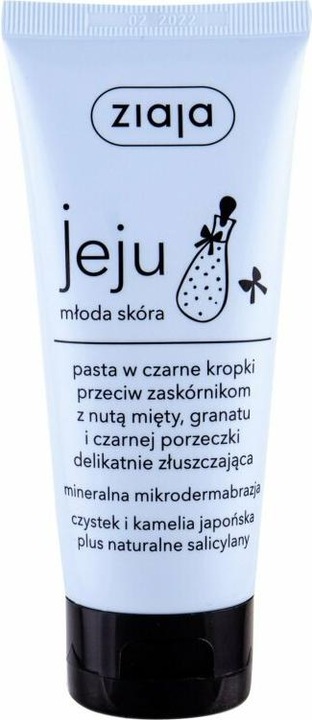 Image du produit Ziaja Jeju Micro-Exfoliating Face Paste - Pâte micro-exfoliante (Gommage, 75 ml)