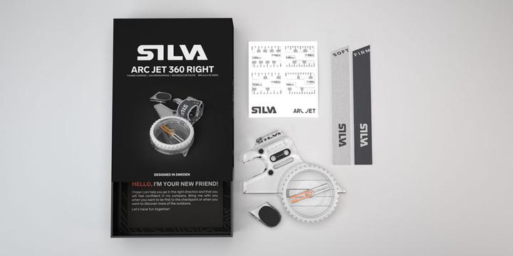 Produktbild Silva Arc Jet 360 - kilpakompassi, oikea