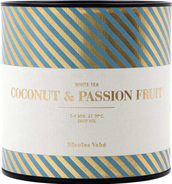 Actual product image Nicolas Vahé White Tea Coconut Passion Fruit (100 g)