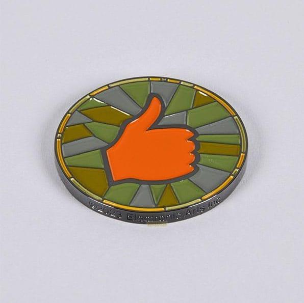 Actual product image DEVplus Dragon Age Coin Choice Maker Challenge Coin