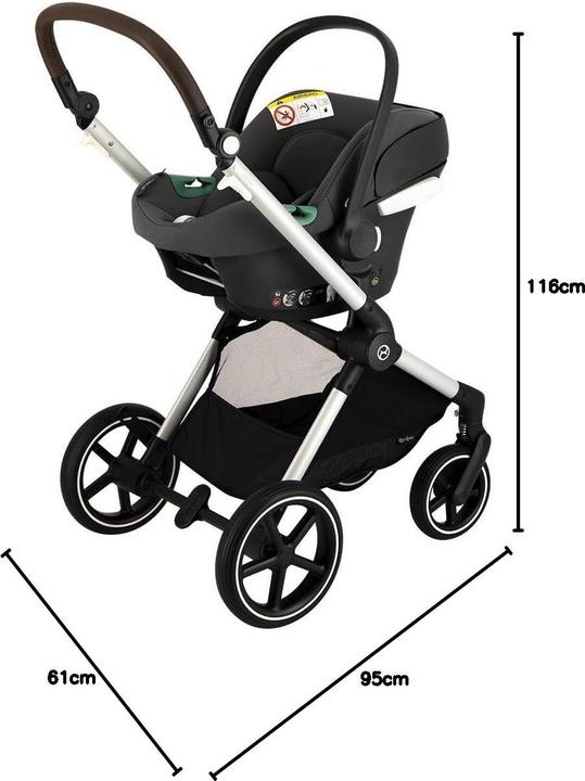 Actual product image Cybex Eos Lux Travel Set (0 Months - 4 years)