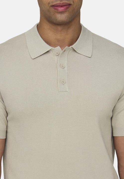 Actual product image Only & Sons Regular fit polo collar pullover polo (XL)