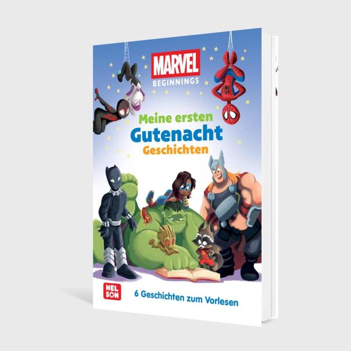 Produktbild MARVEL Beginnings: Meine ersten Gutenacht-Geschichten (Deutsch, 2025)