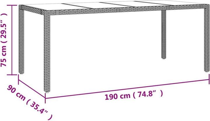 Image du produit VidaXL Vöhringen (190 cm)