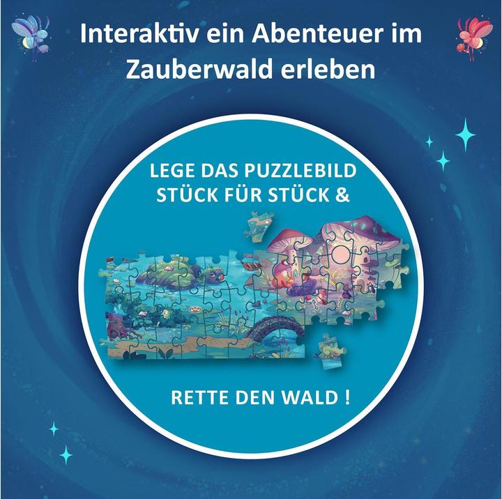 Produktbild Kosmos Adventure Puzzle: Das Licht im Zauberwald (200 Teile)