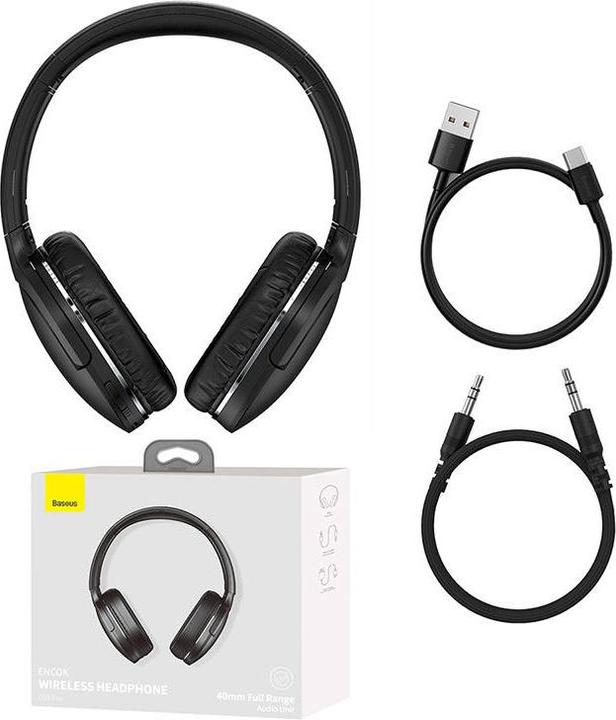 Actual product image Baseus D02 Pro (NC, 40 h, Cable, Wireless)