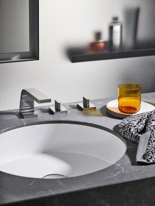 Image du produit Alape Cuvette à fond plat UB.KE400, ronde Ø 39,4cm, 3225501000, blanche (394 mm, 394 mm)