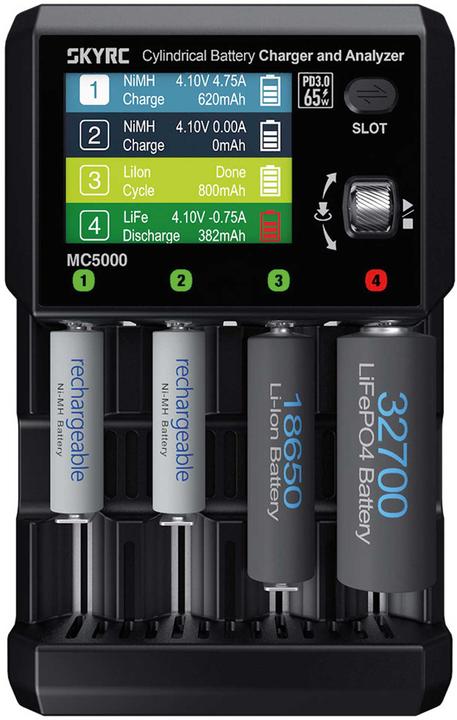 Immagine prodotto SkyRC MC5000 per celle rotonde DC 5A