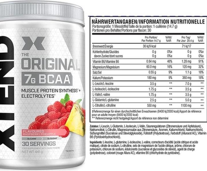 Produktbild Scivation Xtend BCAAS (1 Stk., Pulver, 441 g)