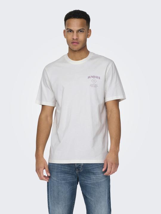 Image du produit Only & Sons Onskye Reg Photo Ss Tee (S)