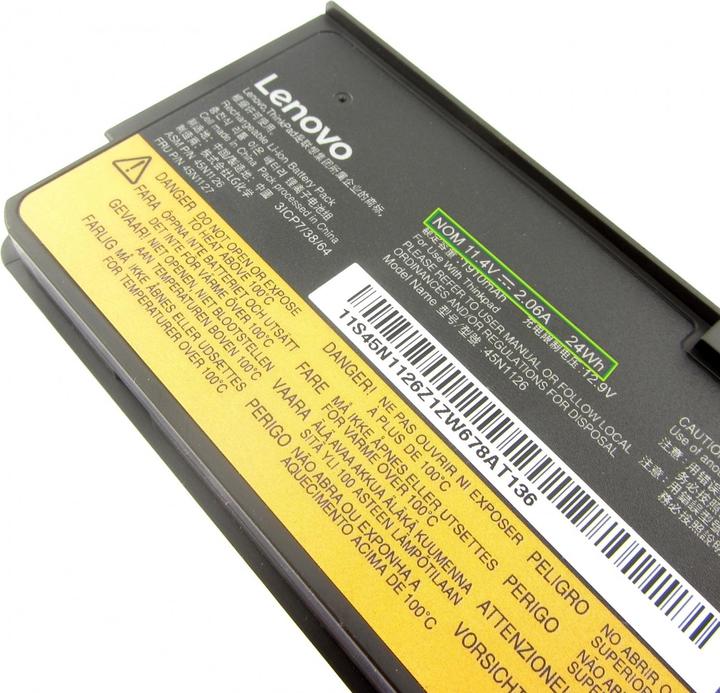 Produktbild Lenovo 0c52861 (3 Zellen, 2060 mAh)