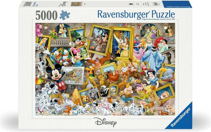 Actual product image Ravensburger Mickey Mouse as artist (5000 pieces)