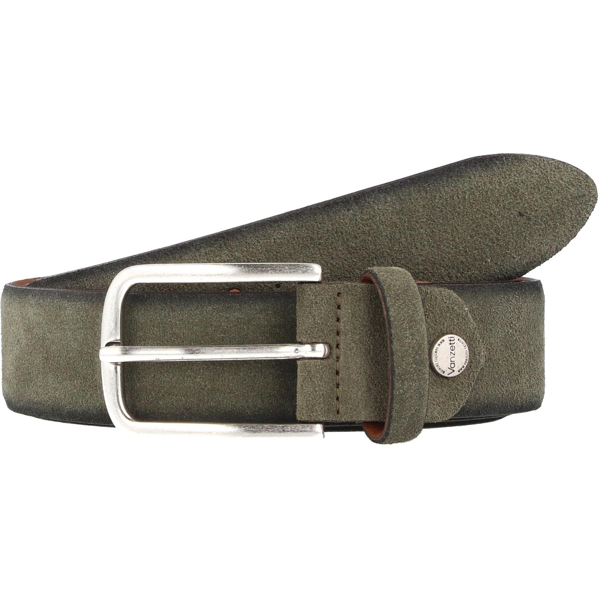 Vanzetti, Damen, Gürtel, Gürtel Leder, Grün, (115)