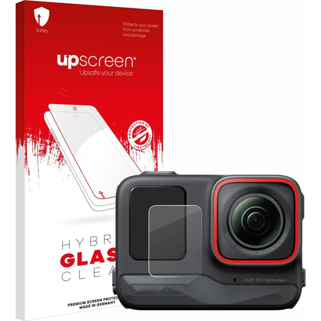 upscreen Scratch Shield Panzerglasfolie, Action Cam Zubehör