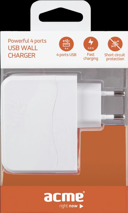 Produktbild Acme Made CH16 Powerful 4-fach USB Ladegerät