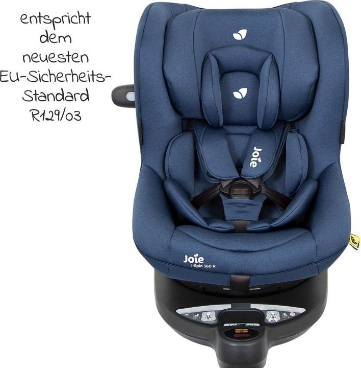 Produktbild Joie Reboarder-Kindersitz i-Spin 360 R i-Size - ab Geburt Reboarder (Reboarder, ECE R129/i-Size Norm)