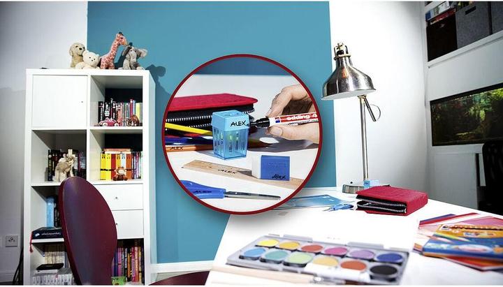 Image du produit Edding Marqueur permanent 404 (Rouge, 0.80 mm, 1 x)