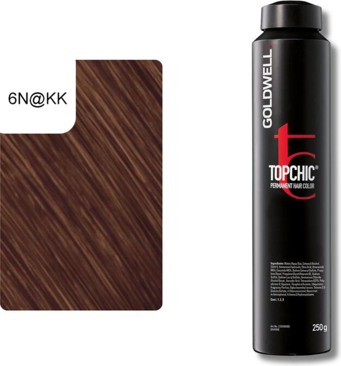 Image du produit Goldwell Topchic Elumenated (6N@KK blond foncé éluminé intense cuivré)