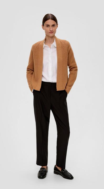 Produktbild s.Oliver Strickjacke Kurzer Cardigan aus Wollmix (48)