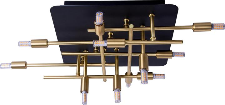 Actual product image Näve LED ceiling light ANCONA L: 51 cm with background light (310 lm, G9)