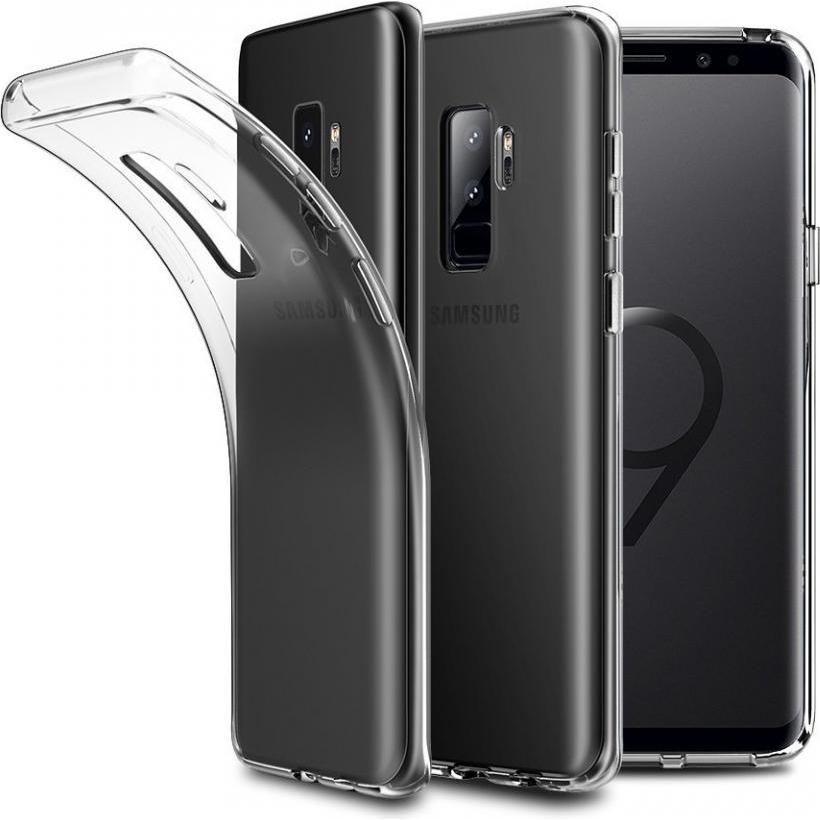 Screenguard Samsung Galaxy S9+ Flexible TPU Clear Case (Samsung Galaxy S9+), Smartphone Hülle, Transparent