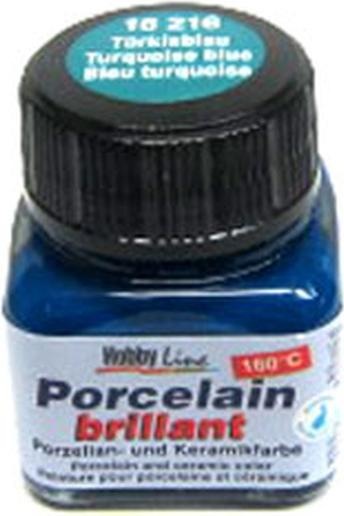 Produktbild Kreul Glass & Porcelain Clear, Porzellan- und Glasfarbe (Türkis, 20 ml)