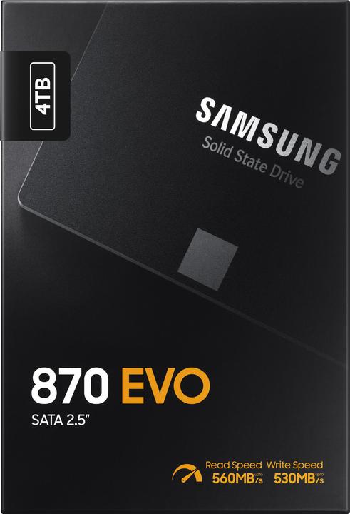 Produktbild Samsung 870 EVO (4000 GB, 2.5")