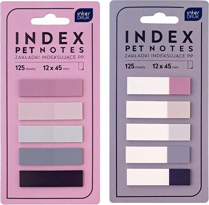 Image du produit Interdruk Registerreiter PP Nude 125 Stück, gemischt