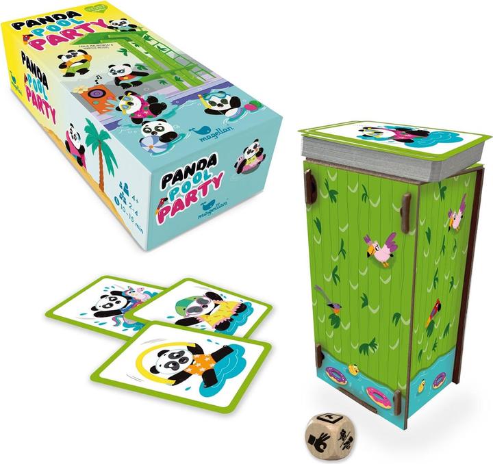 Actual product image Panda-Pool-Party (German)