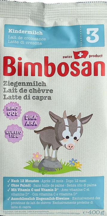 Image du produit Bimbosan Lait de chèvre 3 Lait pour enfants (400 g, à partir de 12 m.)
