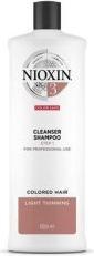 Actual product image Nioxin System 3 Shampoo Cleanser For Fine Color Thinning Hair (300 ml, Liquid shampoo)