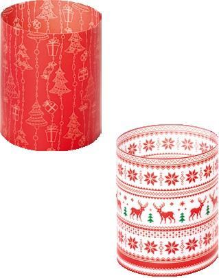 Image du produit Folia Photophores de table Magie de Noël (115 g/m², 1x)