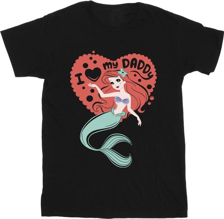 Produktbild Disney The Little Mermaid Love Daddy TShirt Mädchen (140, 146)