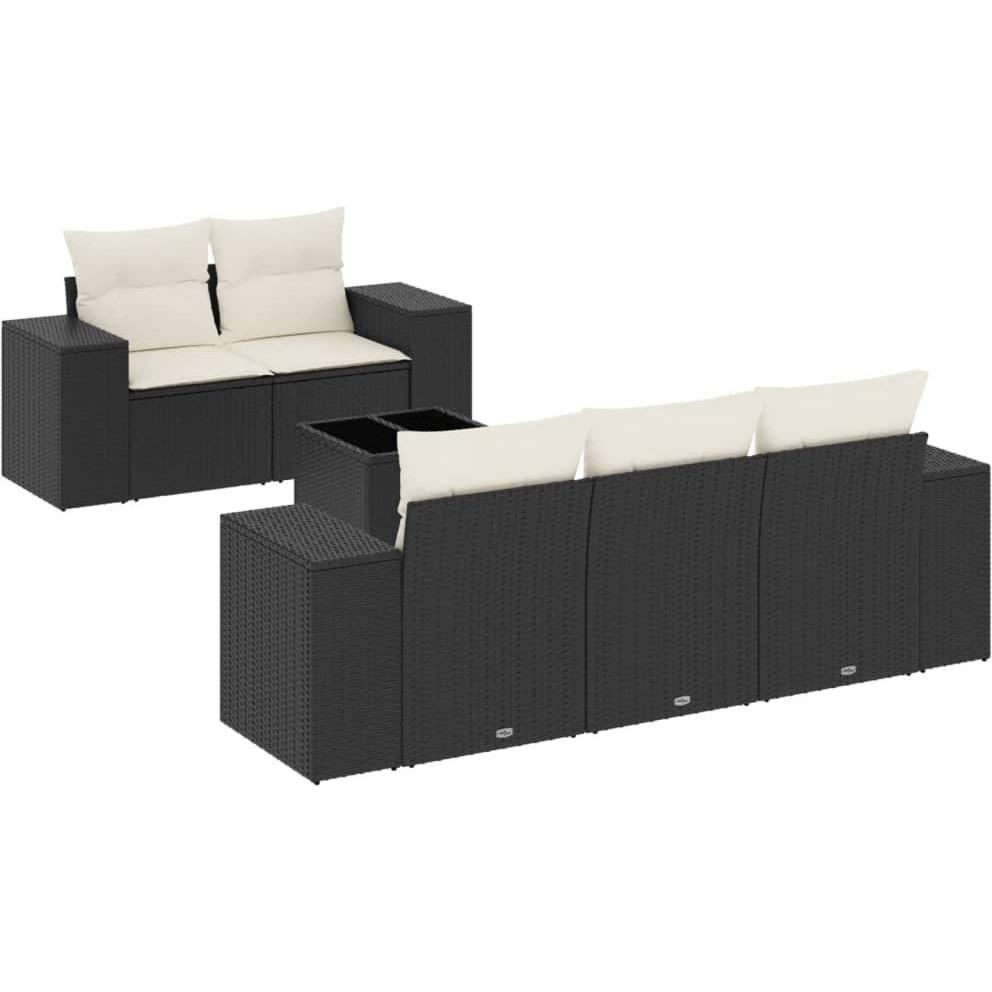 VidaXL, Gartenlounge, 10-tlg. Garten-Lounge-Set mit Kissen