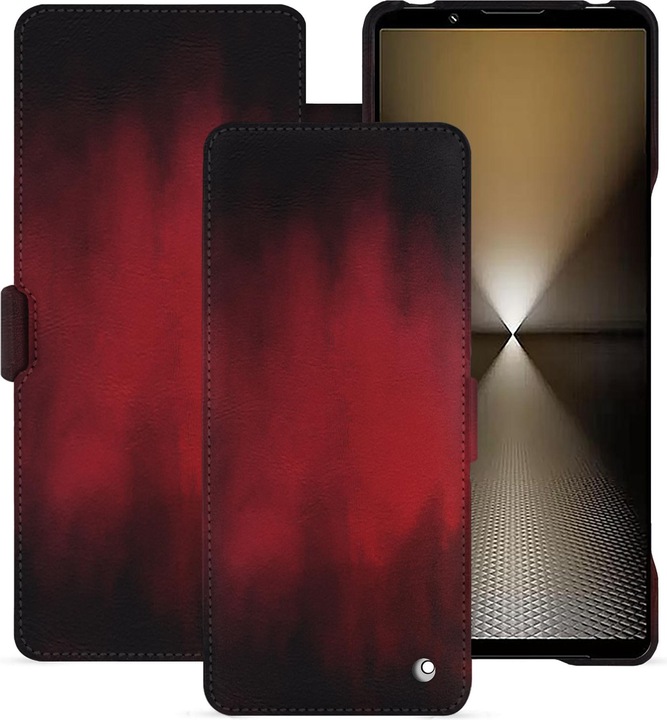 Actual product image Noreve Horizontal leather flap shell (Sony Xperia 1 VI)